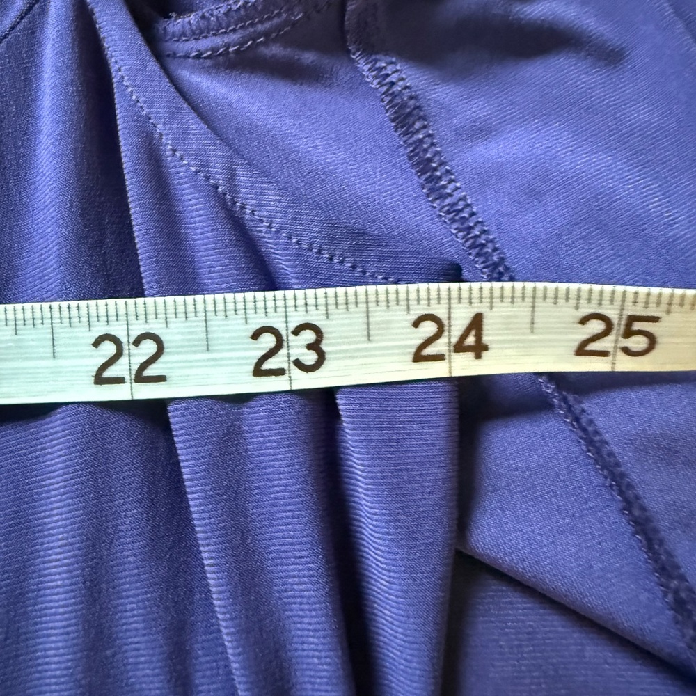 Women’s Long Sleeve Royal Blue Cocktail Dress 1X - Picture 9 of 13